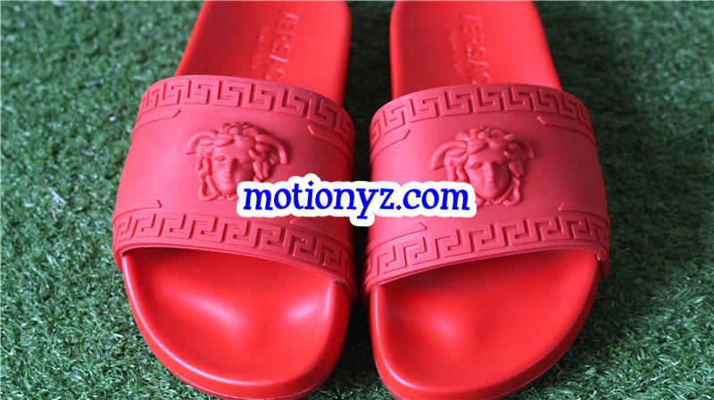 Brand Versace Red slide